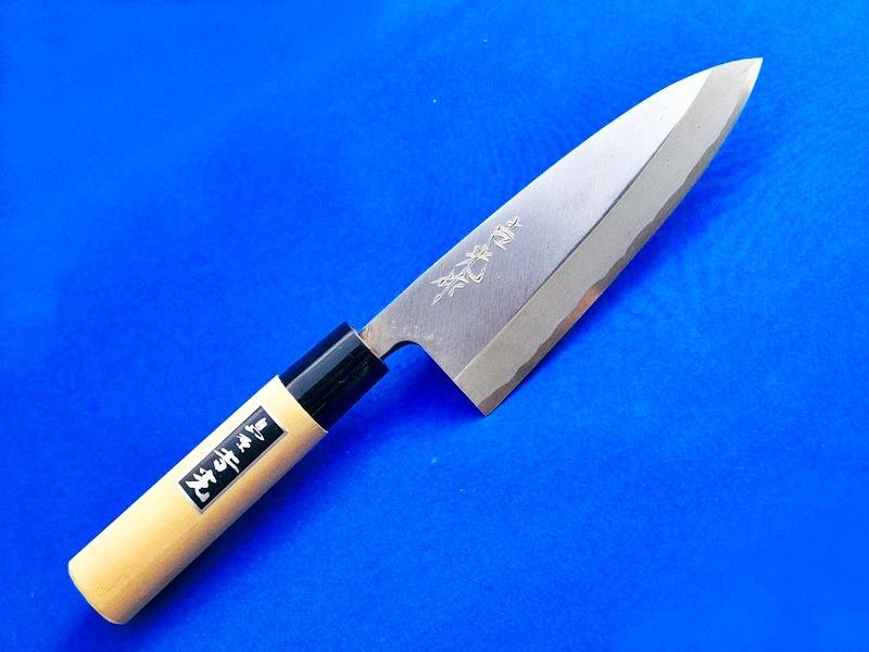 出刃包丁・片刃・安来青紙2号・150ミリ｜切れ味最高、魚を捌くのに欠か