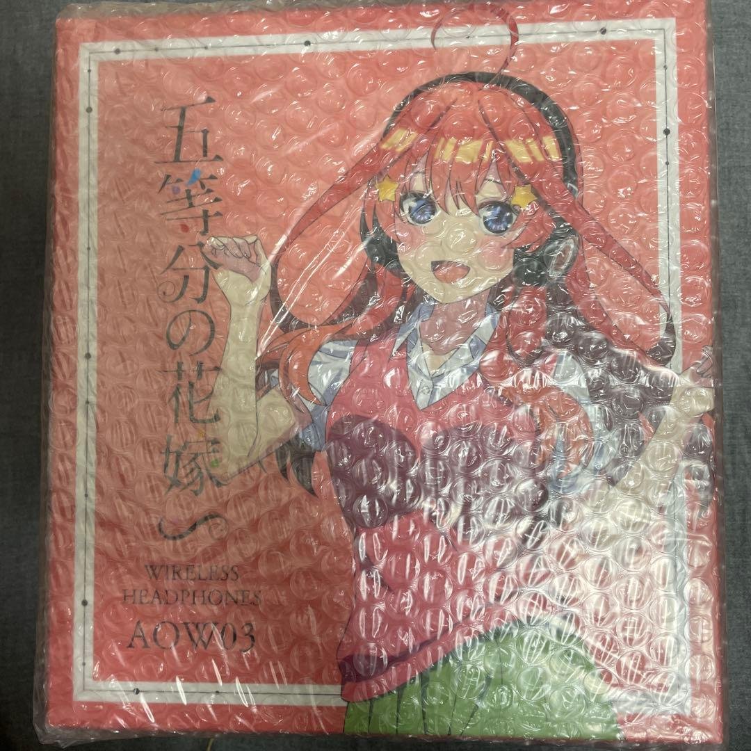ONKYO 五等分の花嫁　五月　ワイヤレスヘッドホン　新品未開封品 五姉妹の音声ガイダンスが楽しめる♪『五等分の花嫁∽』とワイヤレス