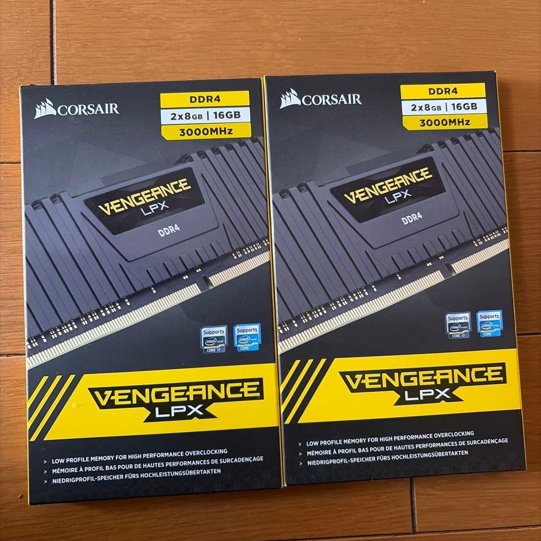 【ジャンク品】CORSAIR DDR4 32GB 3000MHz Amazon | CORSAIR DDR4 メモリモジュール VENGEANCE LPX Series 8GB×2